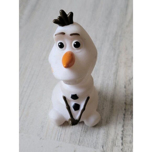 Disney Olaf sitting Snowman Frozen toy figure - Picture 1 of 6